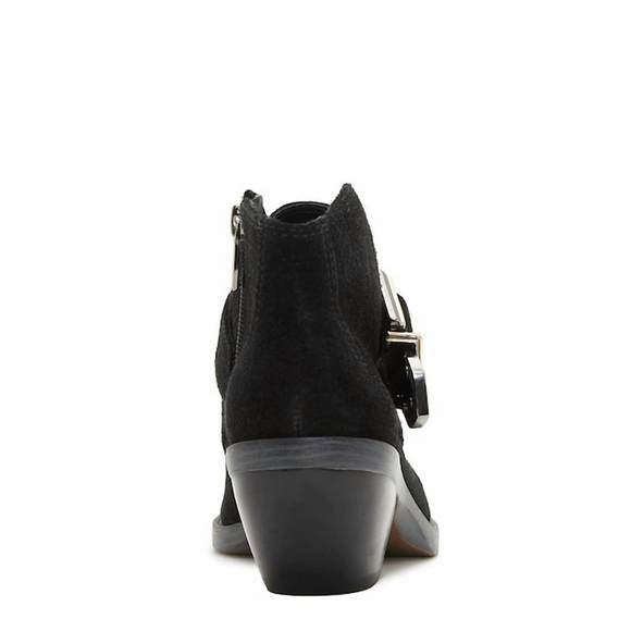 NEW VINCE CAMUTO women's ashena ankle bootie in black - Picture 3 of 4